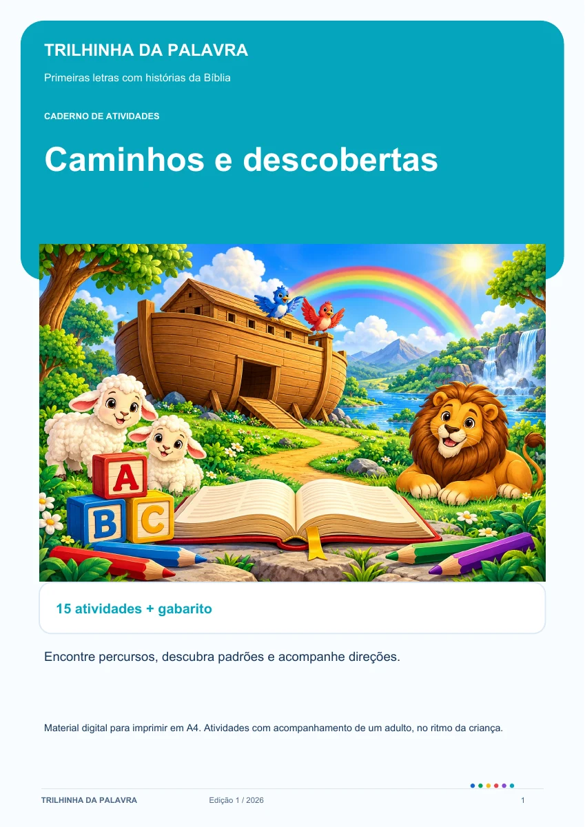 Capa de Caminhos e descobertas